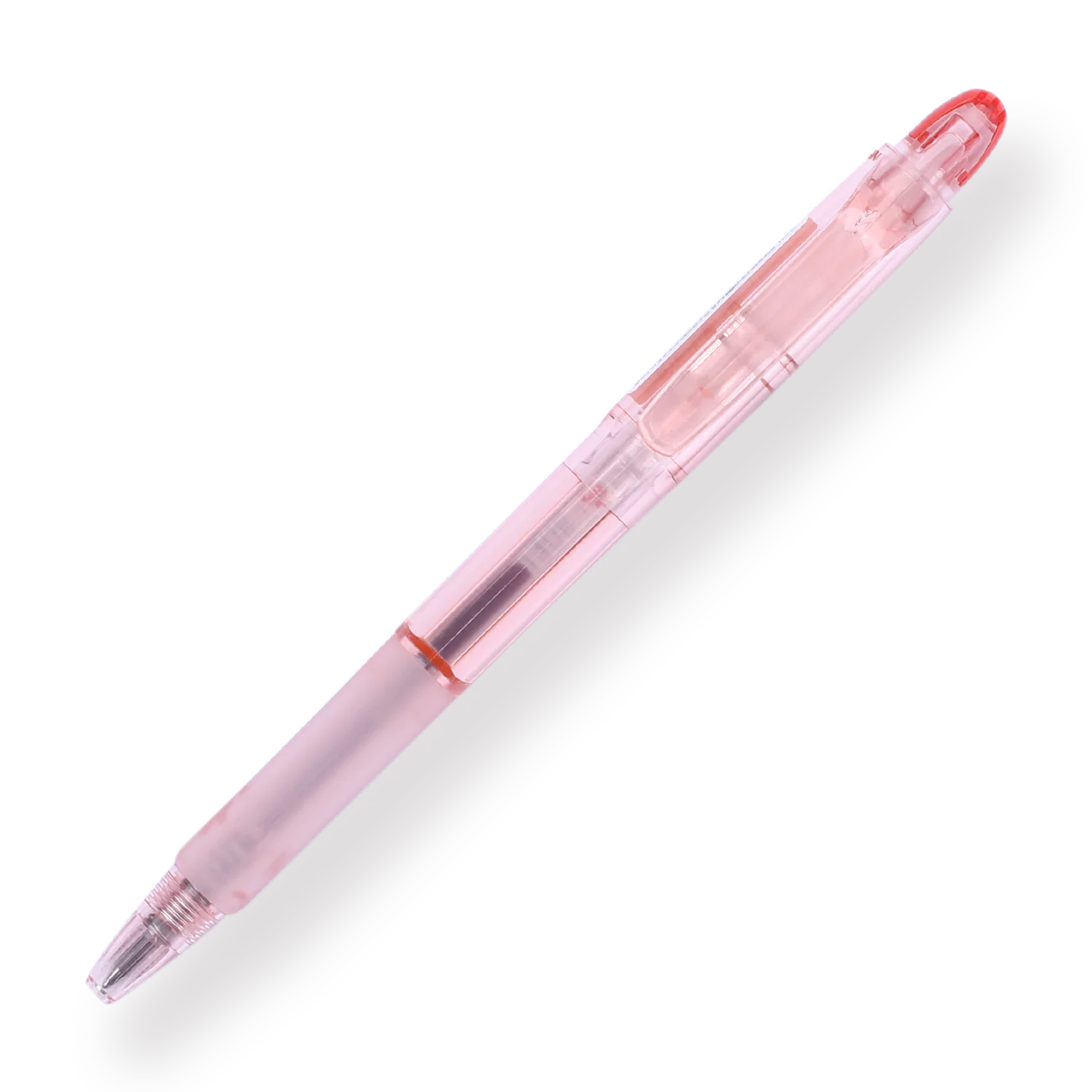 Zebra Gym-Knock with Biotube Ballpoint Pen - 0.7mm - Sunrise Coral
