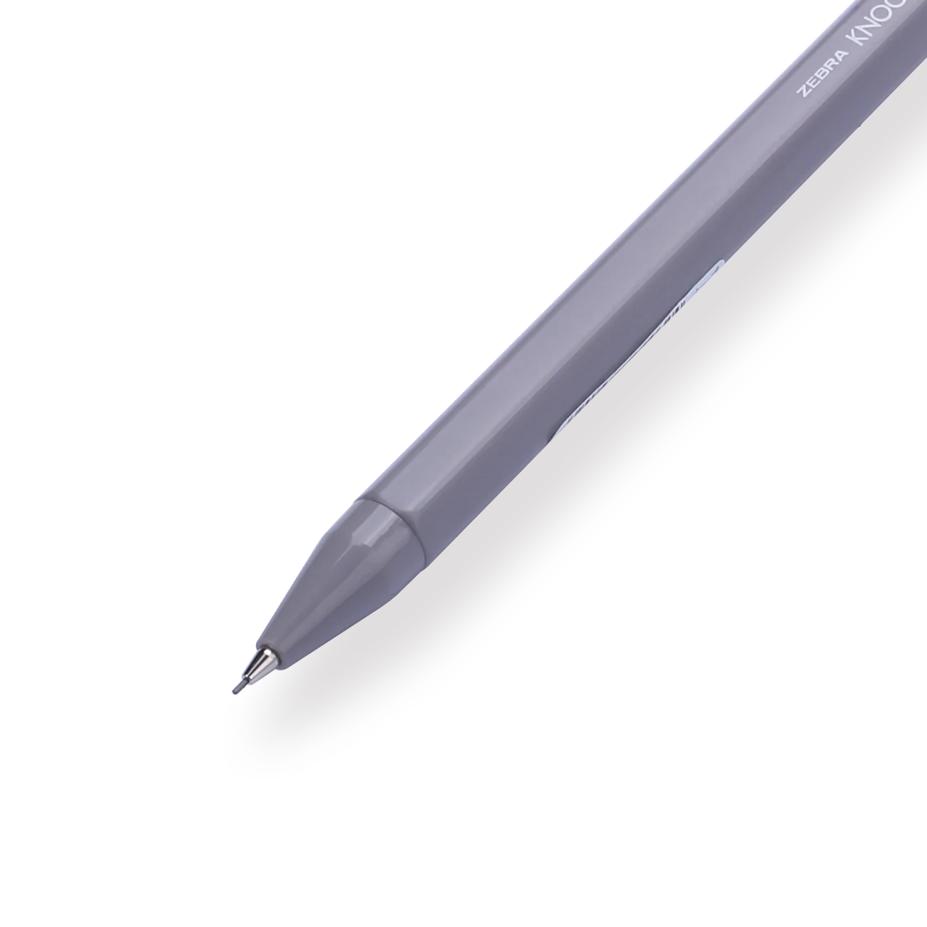 Zebra M-1700 Knock Mechanical Pencil - 0.5mm - Gray - Image 2