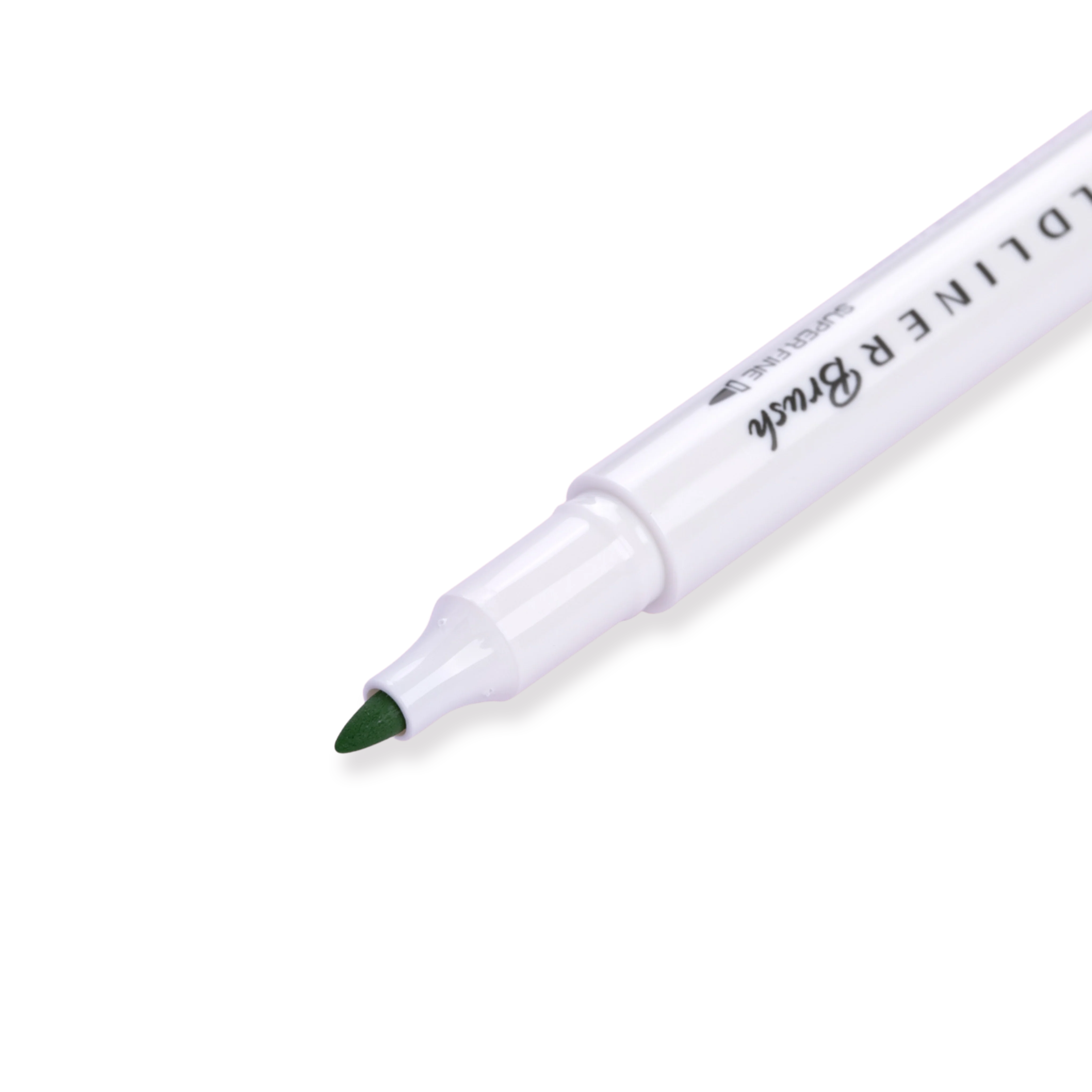Zebra Mildliner Double Ended Brush Pen - Brush / Fine - Mild Green - Image 3