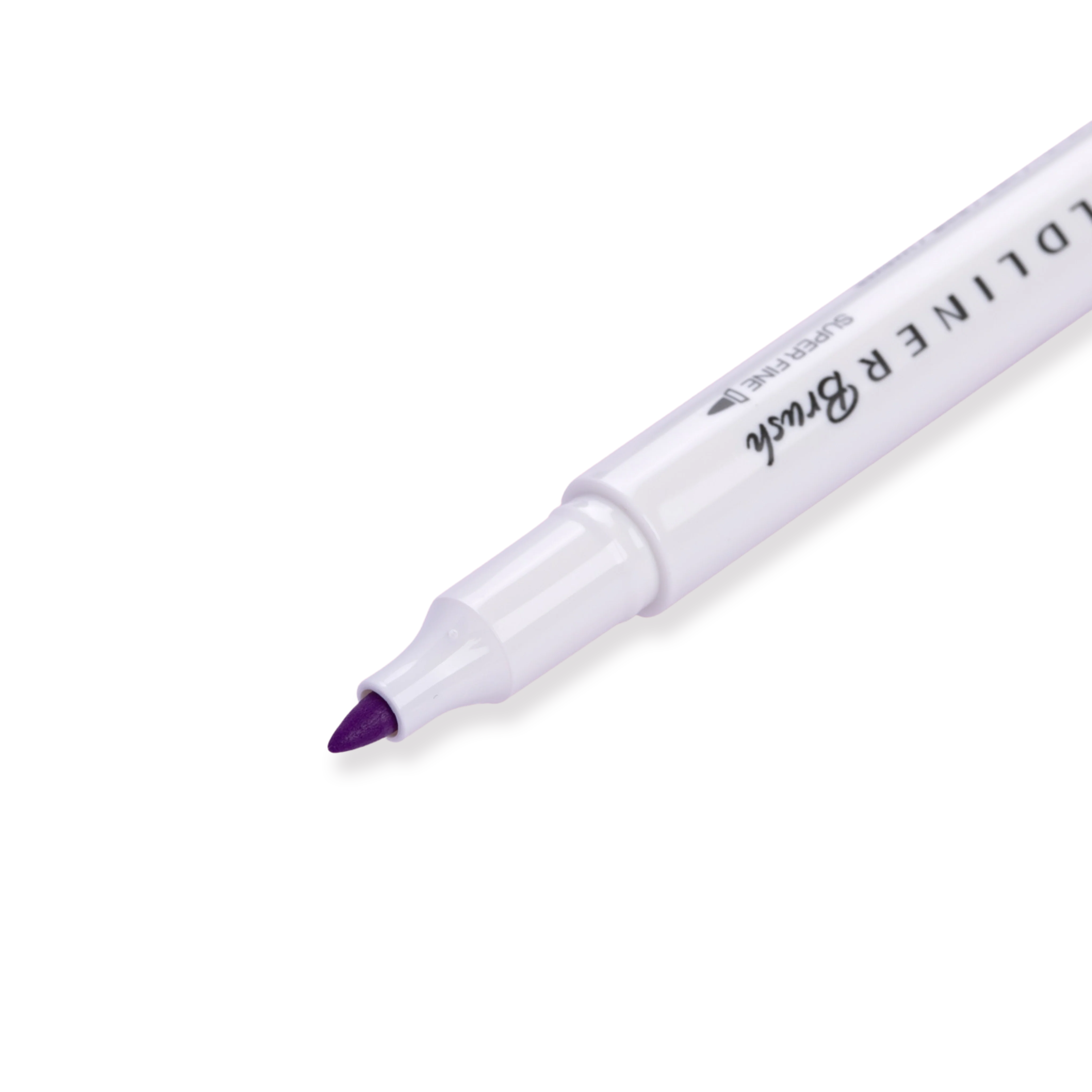 Zebra Mildliner Double Ended Brush Pen - Brush / Fine - Mild Magenta - Image 3
