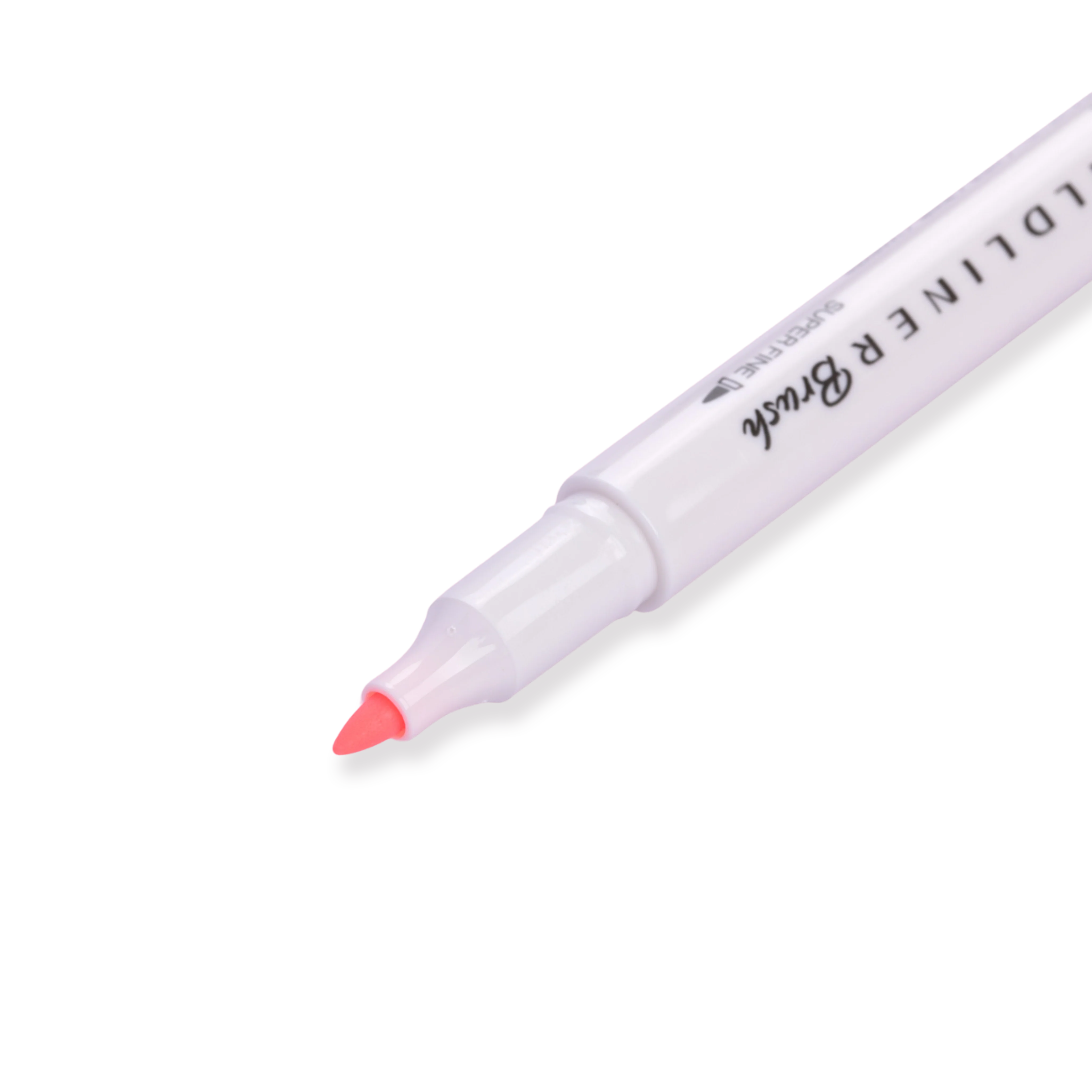 Zebra Mildliner Double Ended Brush Pen - Brush / Fine - Mild Pink - Image 3