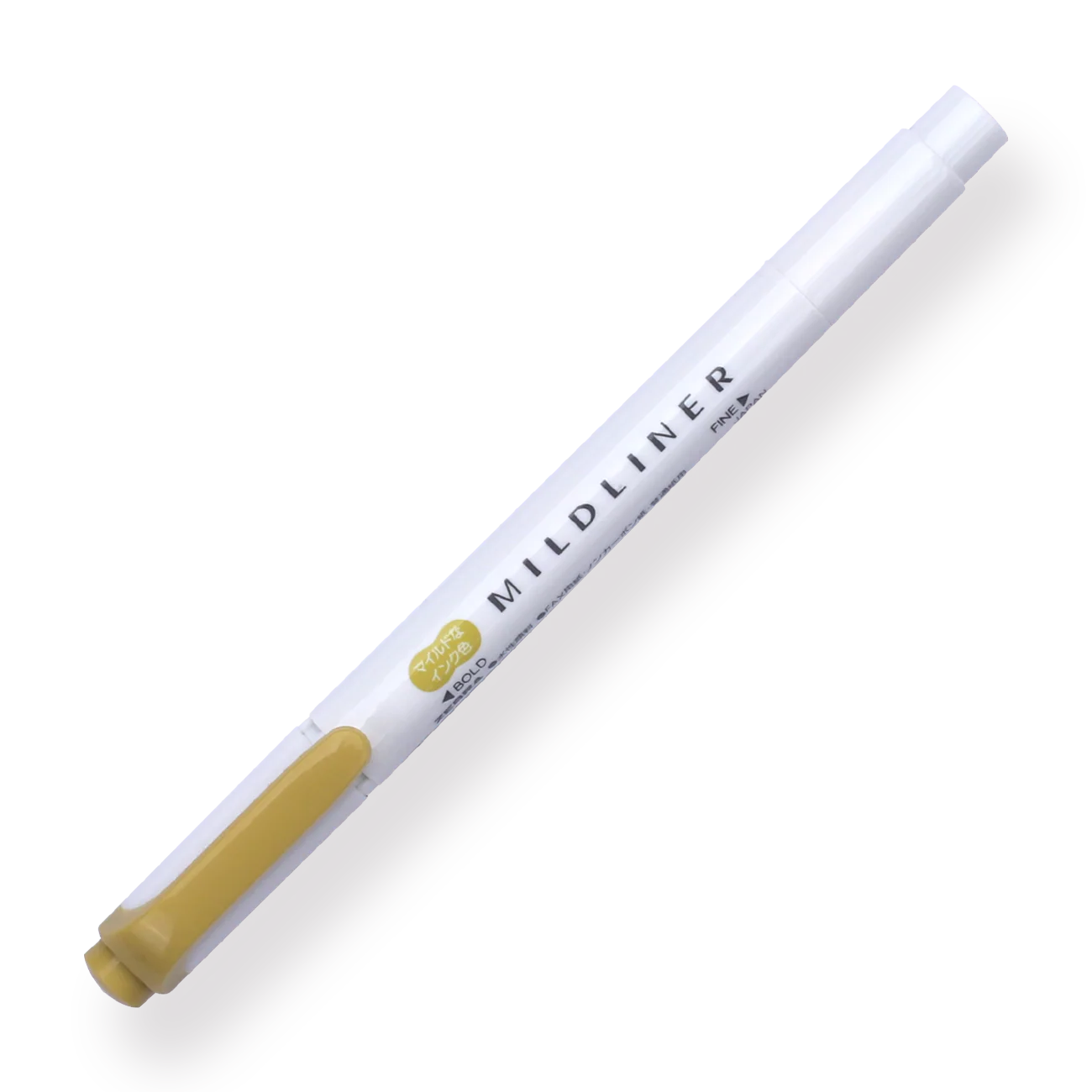 Zebra Mildliner Double-Sided Highlighter 2025 - Fine / Bold - Mild Mimosa Yellow