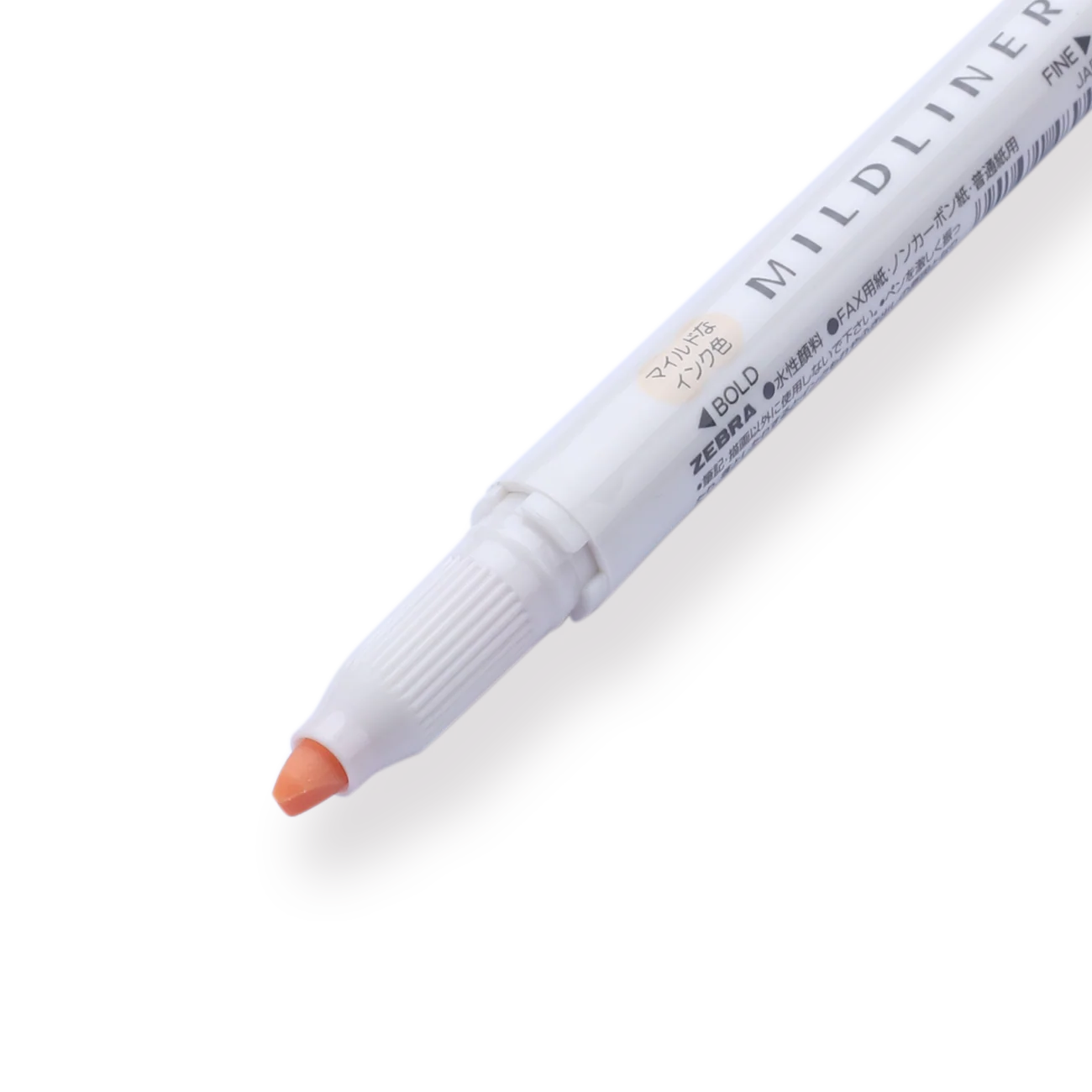 Zebra Mildliner Double-Sided Highlighter - Fine / Bold - Mild Cream - Image 2
