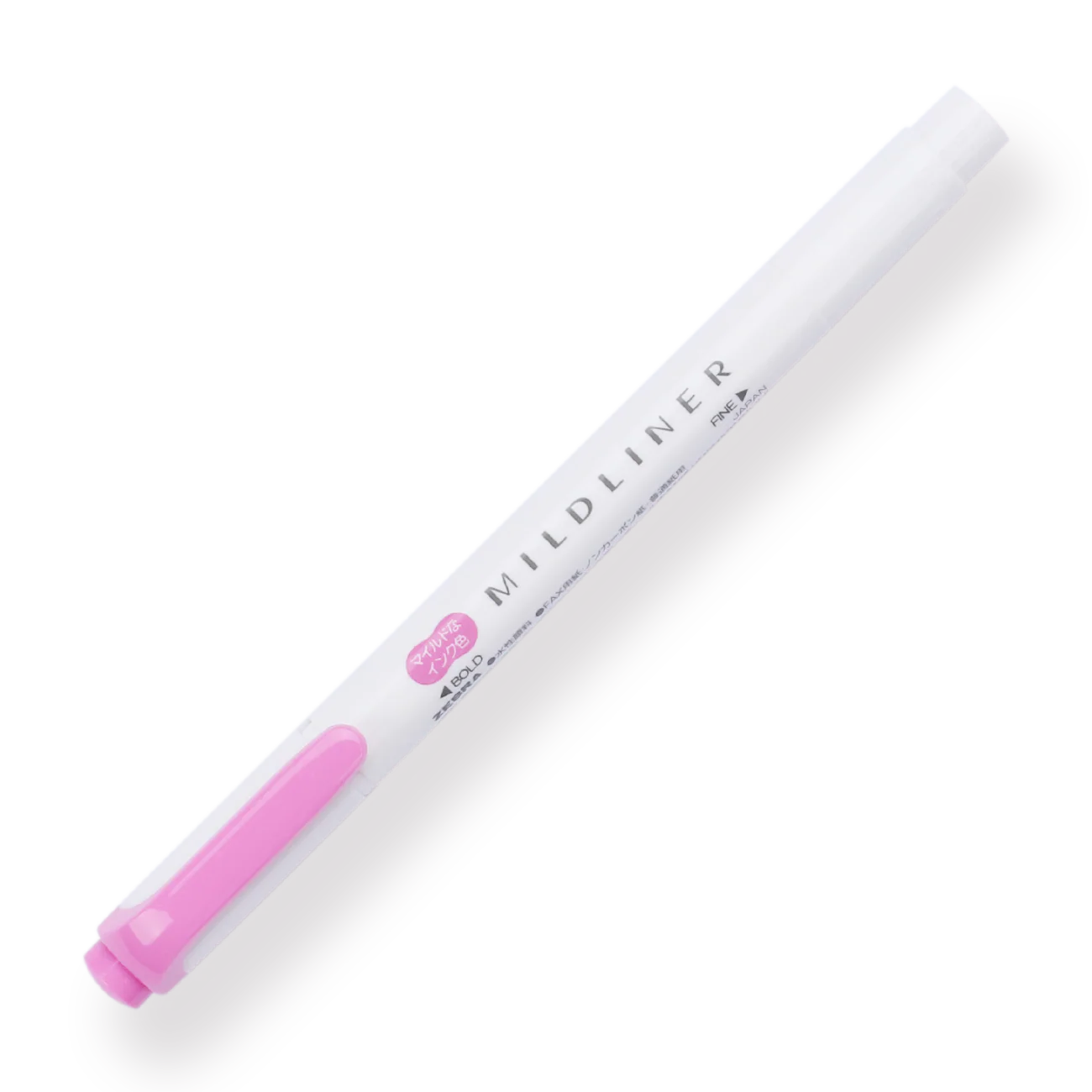 Zebra Mildliner Double-Sided Highlighter - Fine / Bold - Mild Fuchsia - Image 4