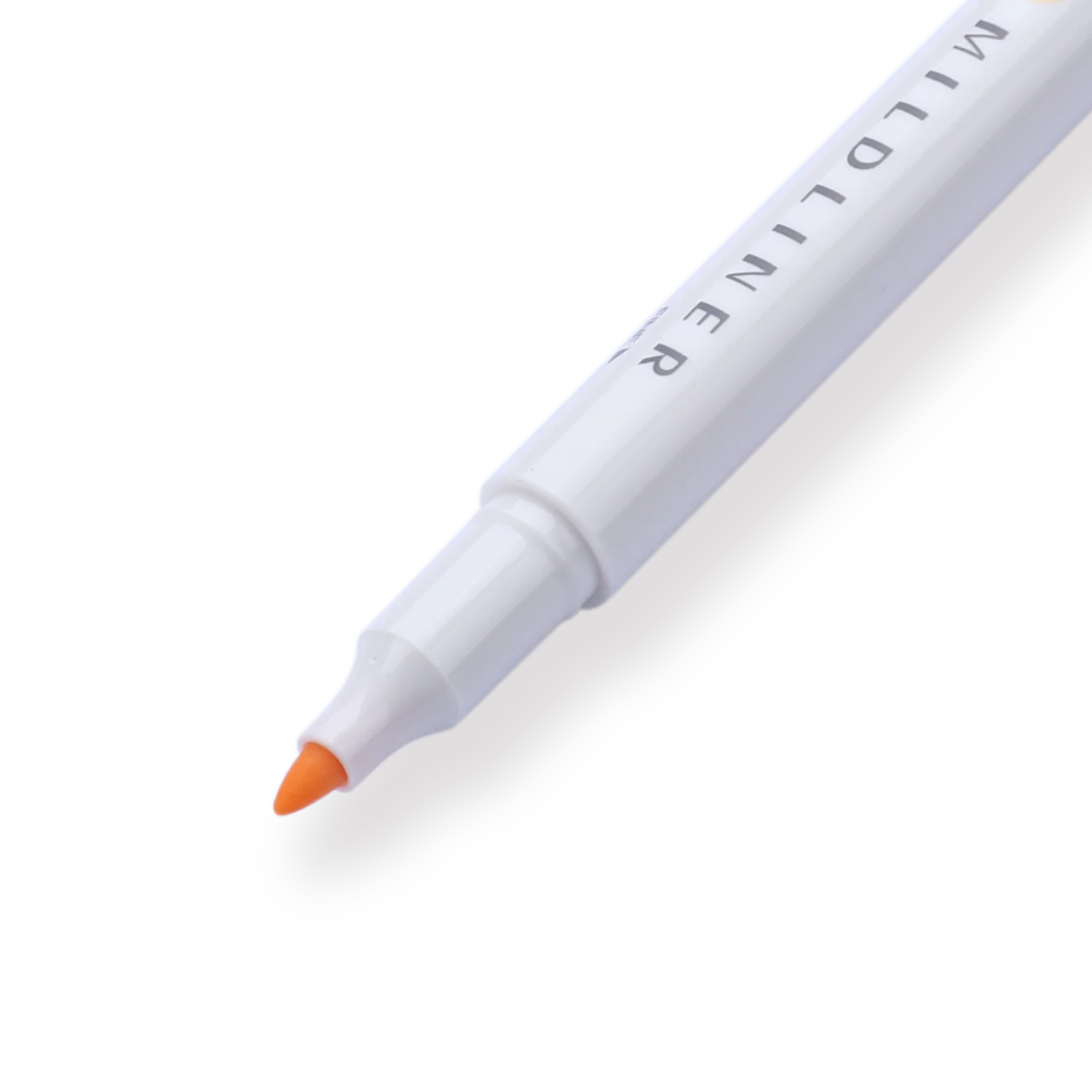 Zebra Mildliner Double-Sided Highlighter - Fine / Bold - Mild Honey Orange - Image 3