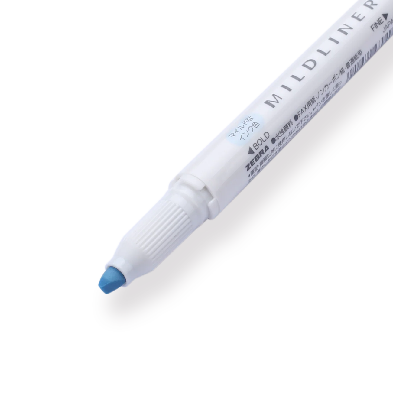 Zebra Mildliner Double-Sided Highlighter - Fine / Bold - Mild Soda Blue - Image 3