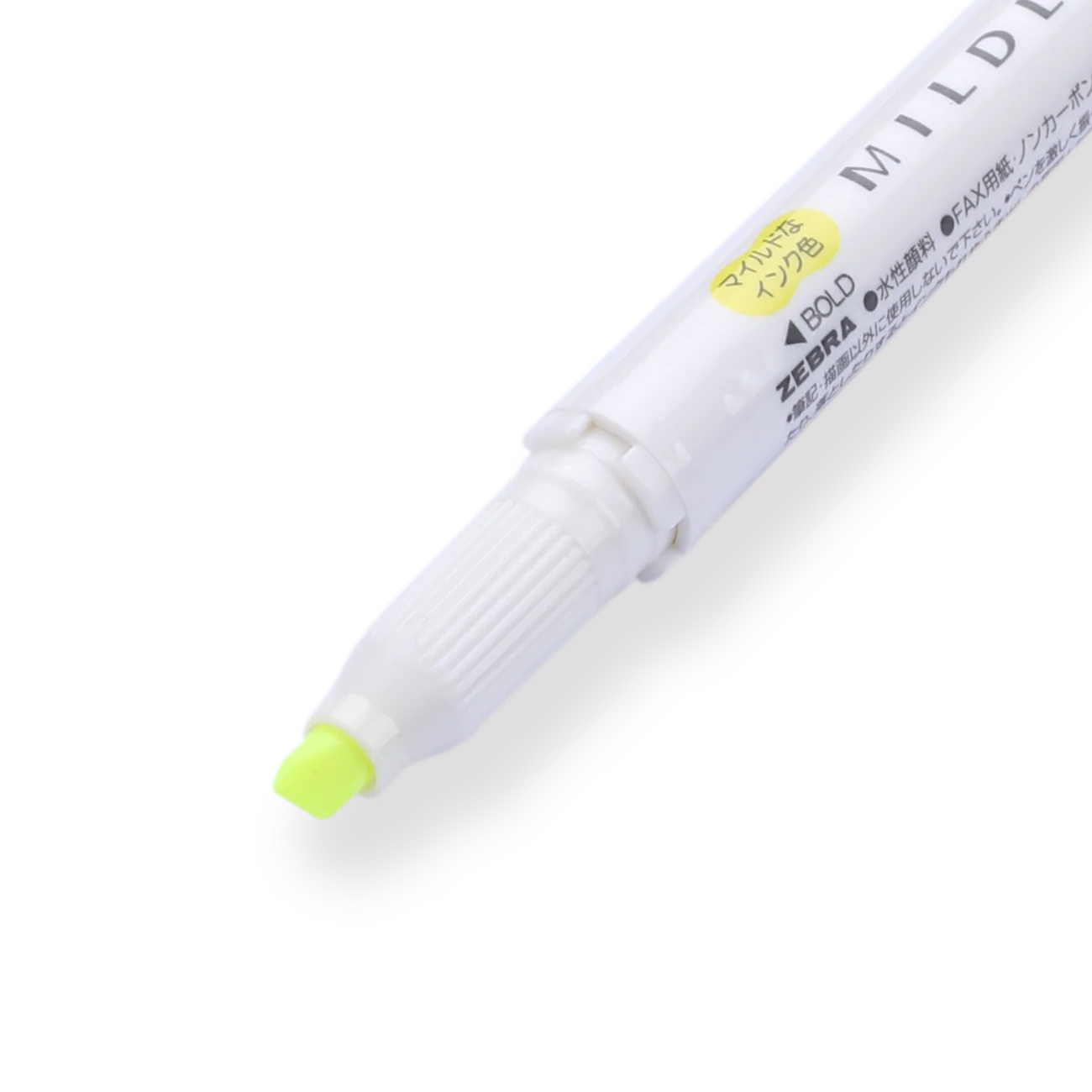 Zebra Mildliner Double-Sided Highlighter - Fine / Bold - Mild Yellow - Image 4