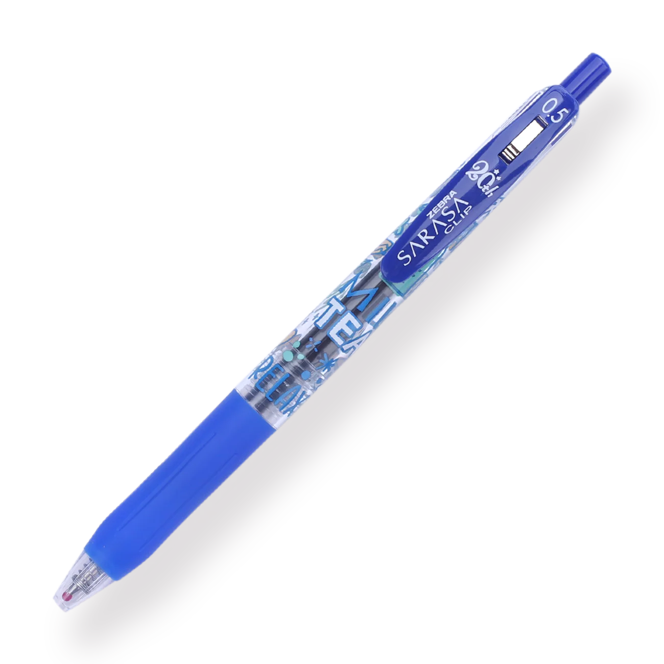 Zebra Sarasa Clip 20th Anniversary Gel Pen - 0.5 mm - 5 colors Set - Image 5