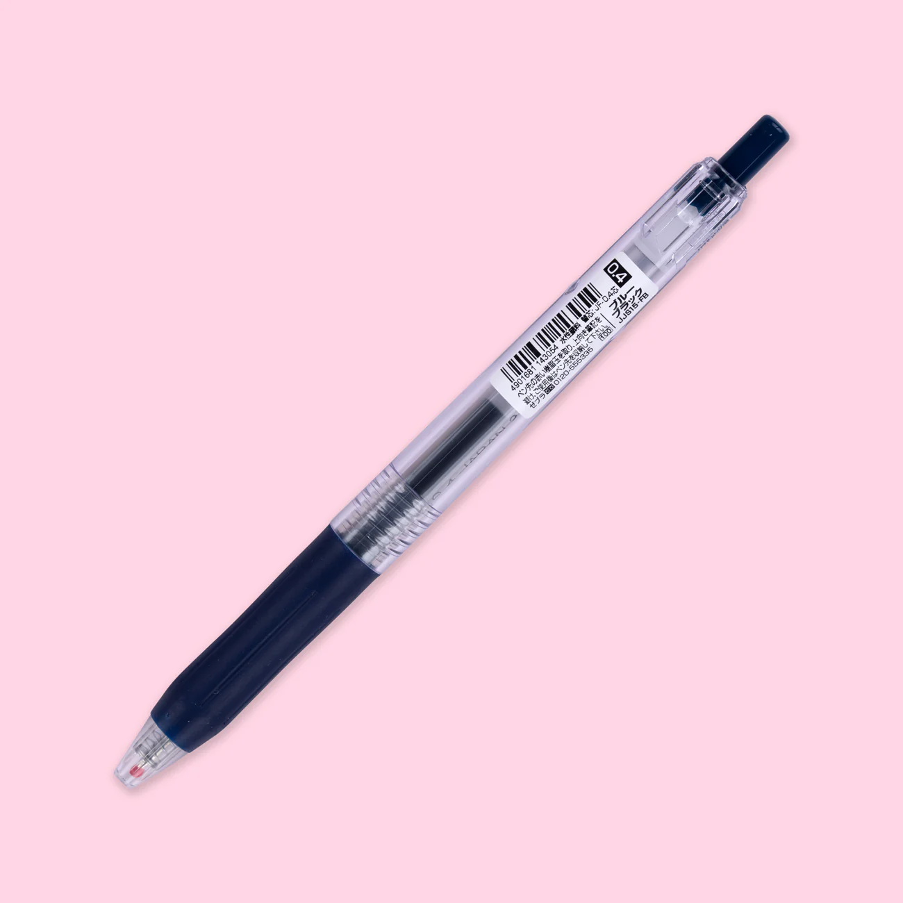 Zebra Sarasa Clip Gel Pen - 0.4 mm - Blue Black - Image 4