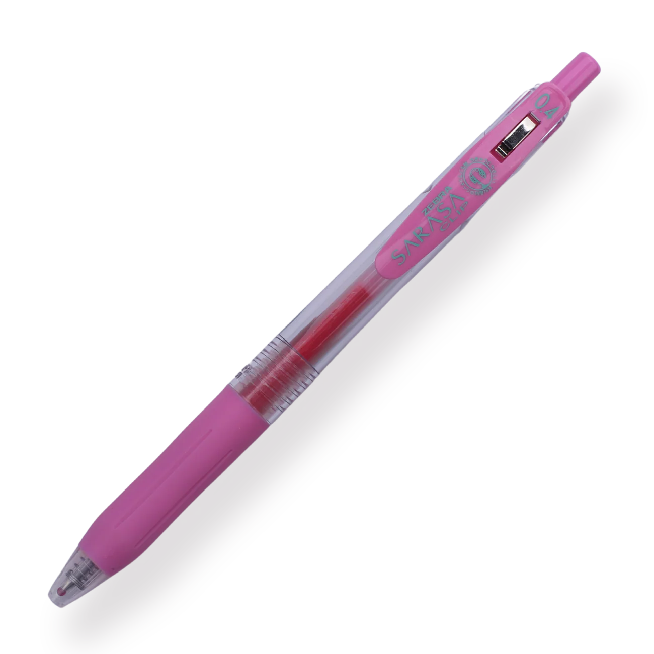 Zebra Sarasa Clip Gel Pen - 0.4 mm - Light Pink