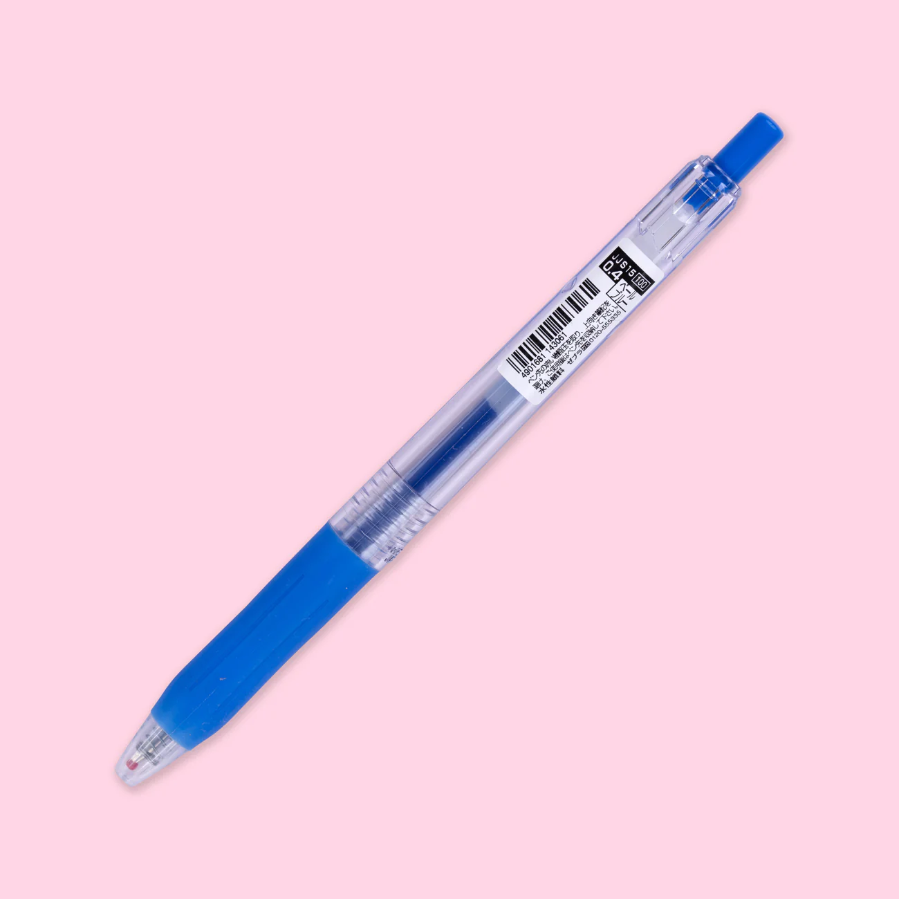 Zebra Sarasa Clip Gel Pen - 0.4 mm - Pale Blue - Image 4