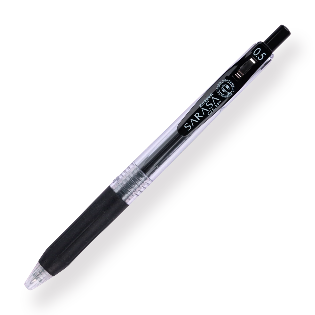 Zebra Sarasa Clip Gel Pen - 0.5 mm - Black