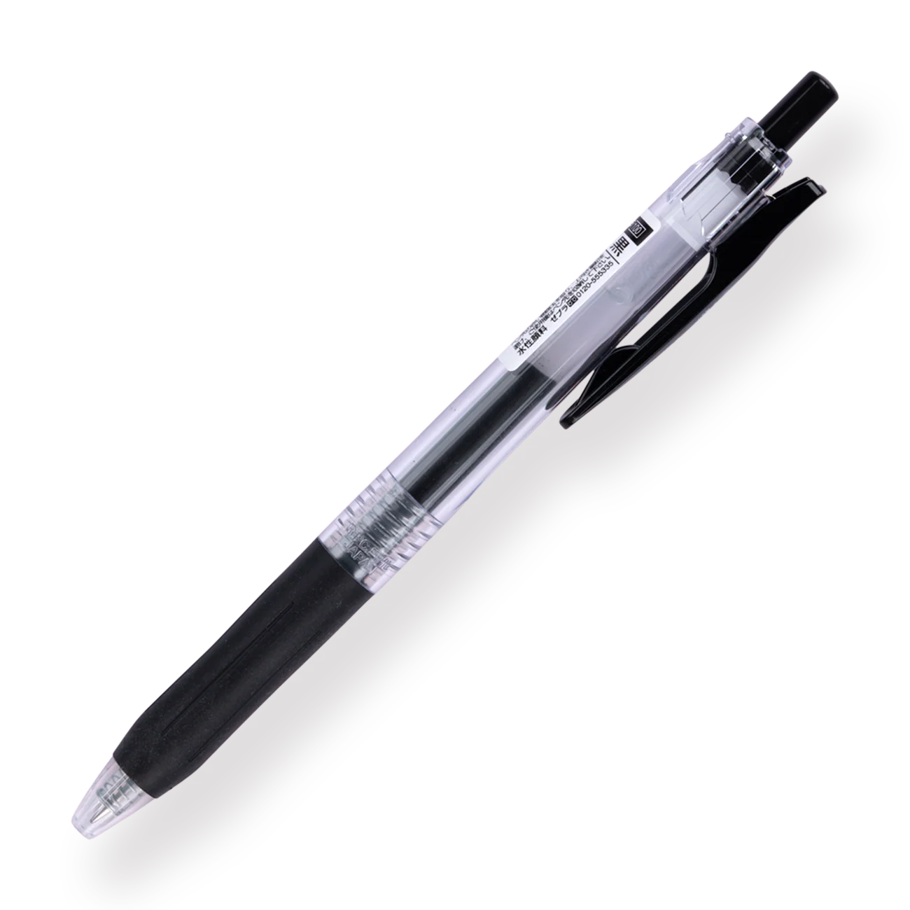Zebra Sarasa Clip Gel Pen - 0.5 mm - Black - Image 3