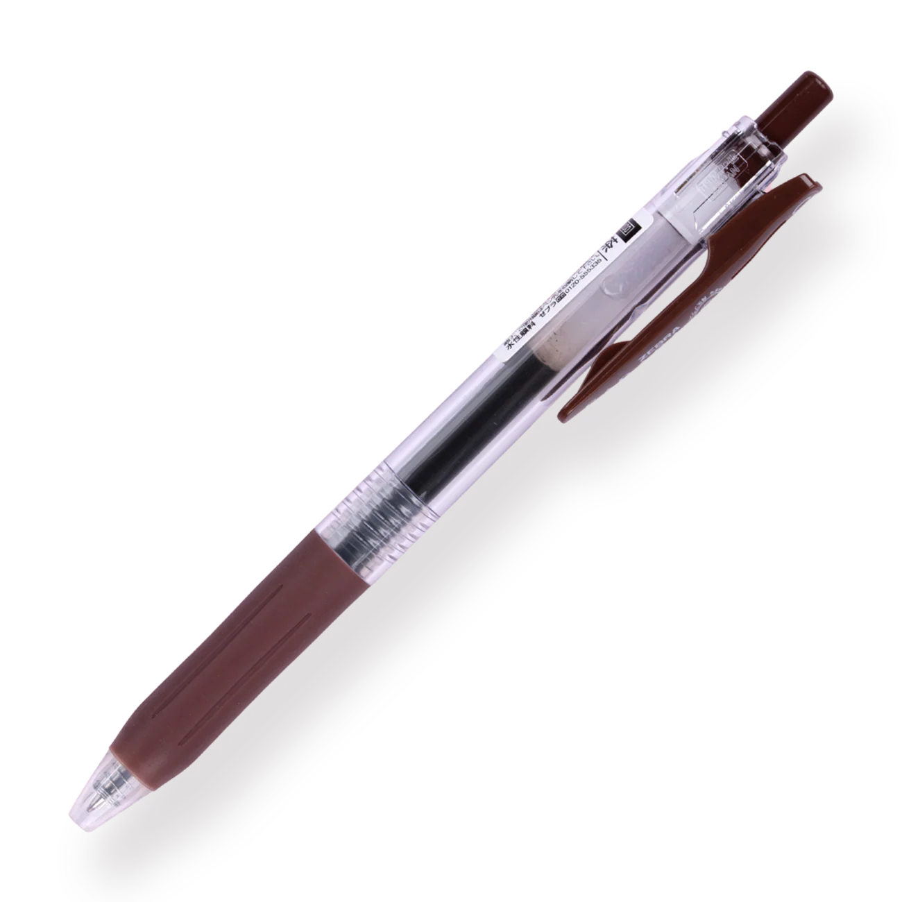 Zebra Sarasa Clip Gel Pen - 0.5 mm - Brown - Image 3