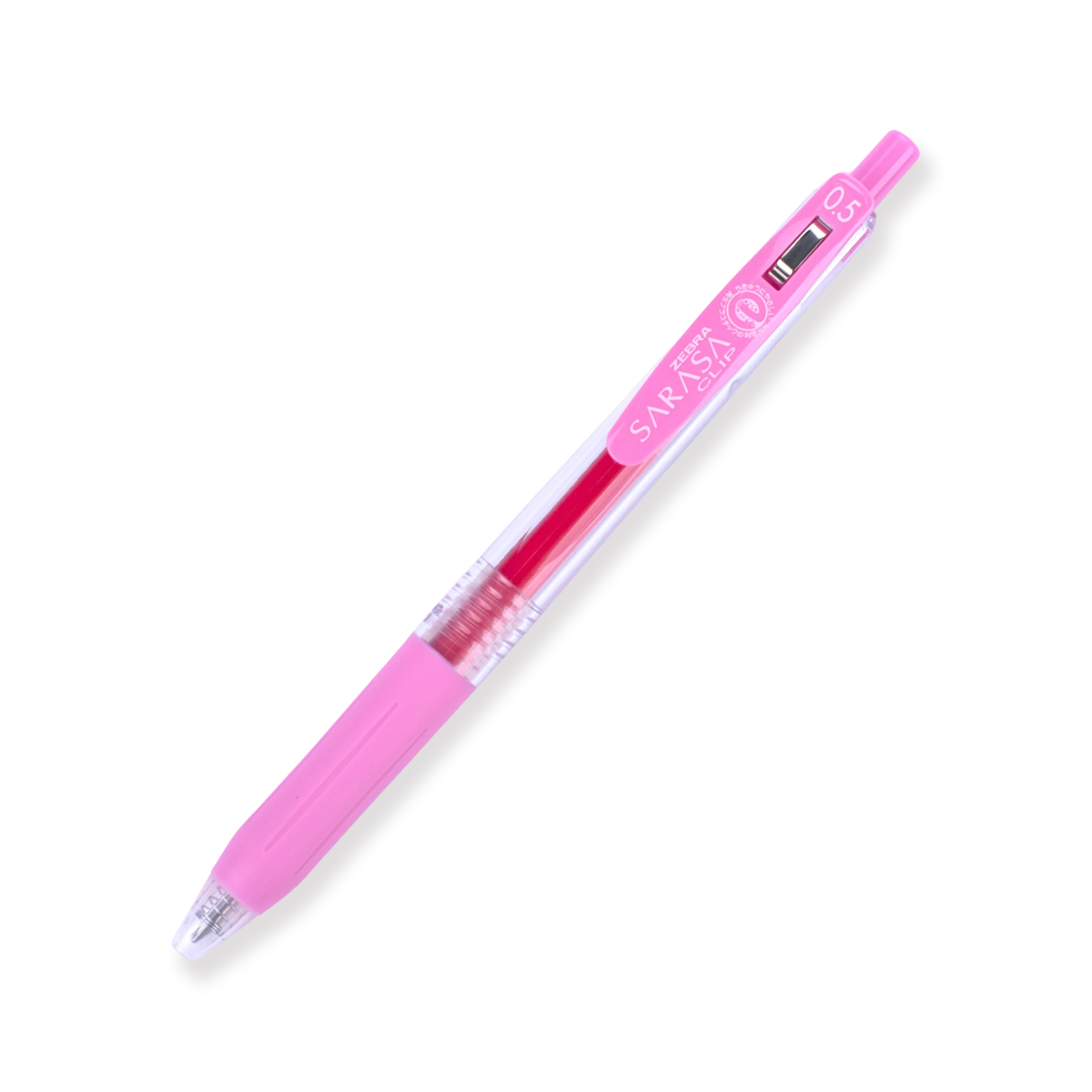 Zebra Sarasa Clip Gel Pen - 0.5 mm - Light Pink