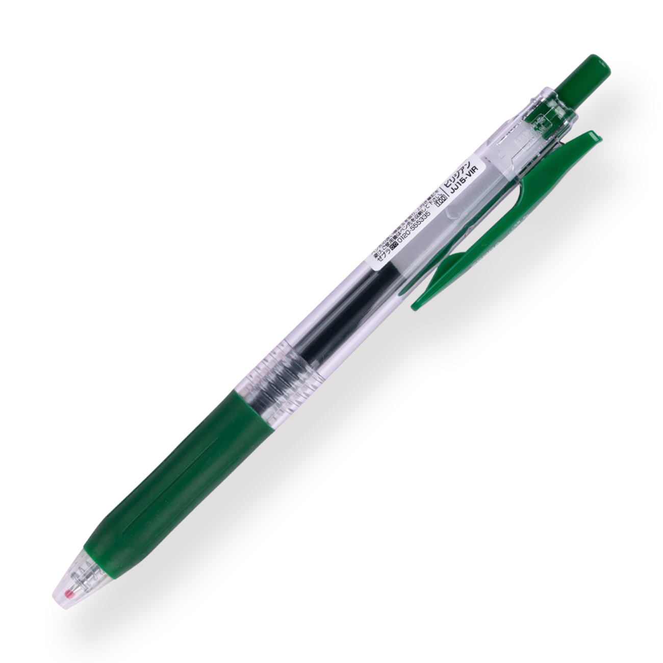 Zebra Sarasa Clip Gel Pen - 0.5 mm - Viridian Green - Image 3