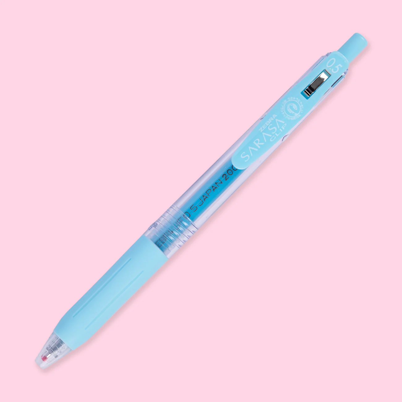 Zebra Sarasa Clip Gel Pen - Milk Color - 0.5 mm - 8 Colors Set - Image 30