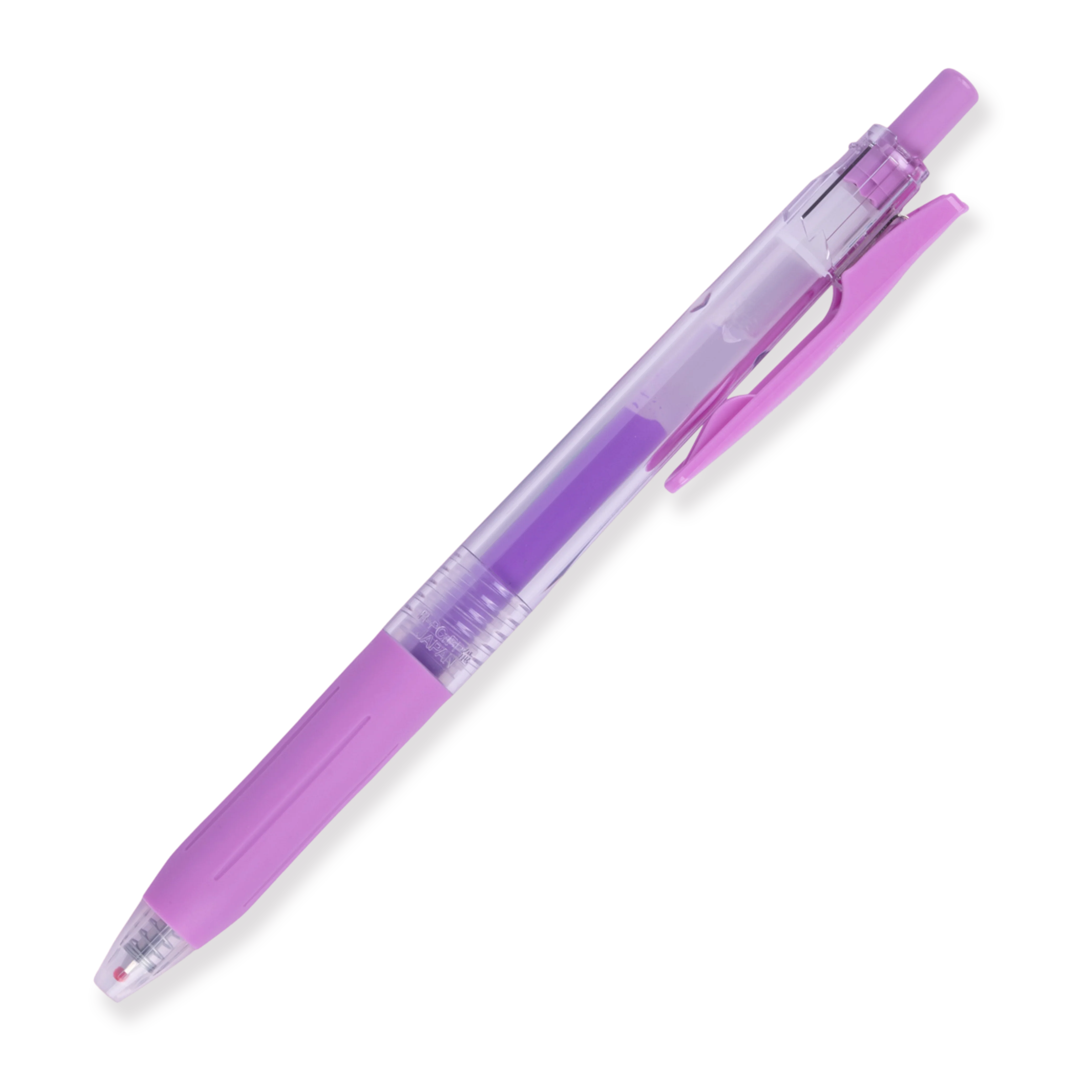 Zebra Sarasa Clip Gel Pen - Milk Color - 0.5 mm - Milk Purple - Image 3