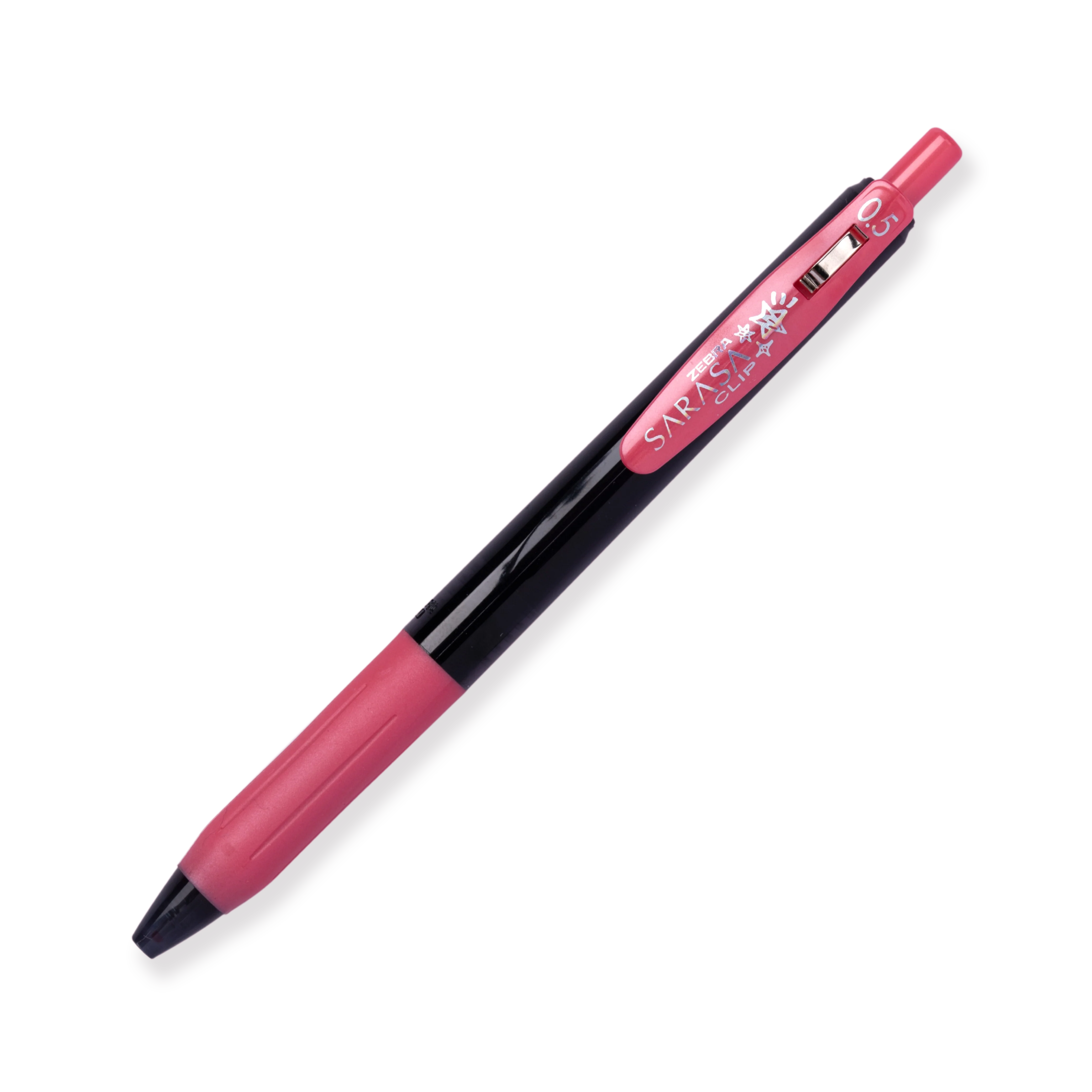 Zebra Sarasa Deco Shine Metallic Pen - 0.5mm - Shiny Red