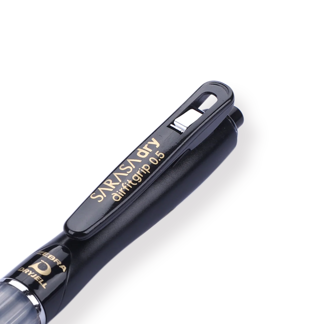 Zebra Sarasa Dry Airfit Ballpoint Pen - 0.5 mm - Black - Black Body - Image 3