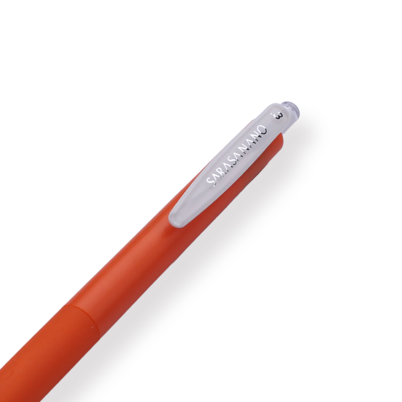 Zebra Sarasa NANO Gel Pen - 0.3 mm - Red Orange - Image 3