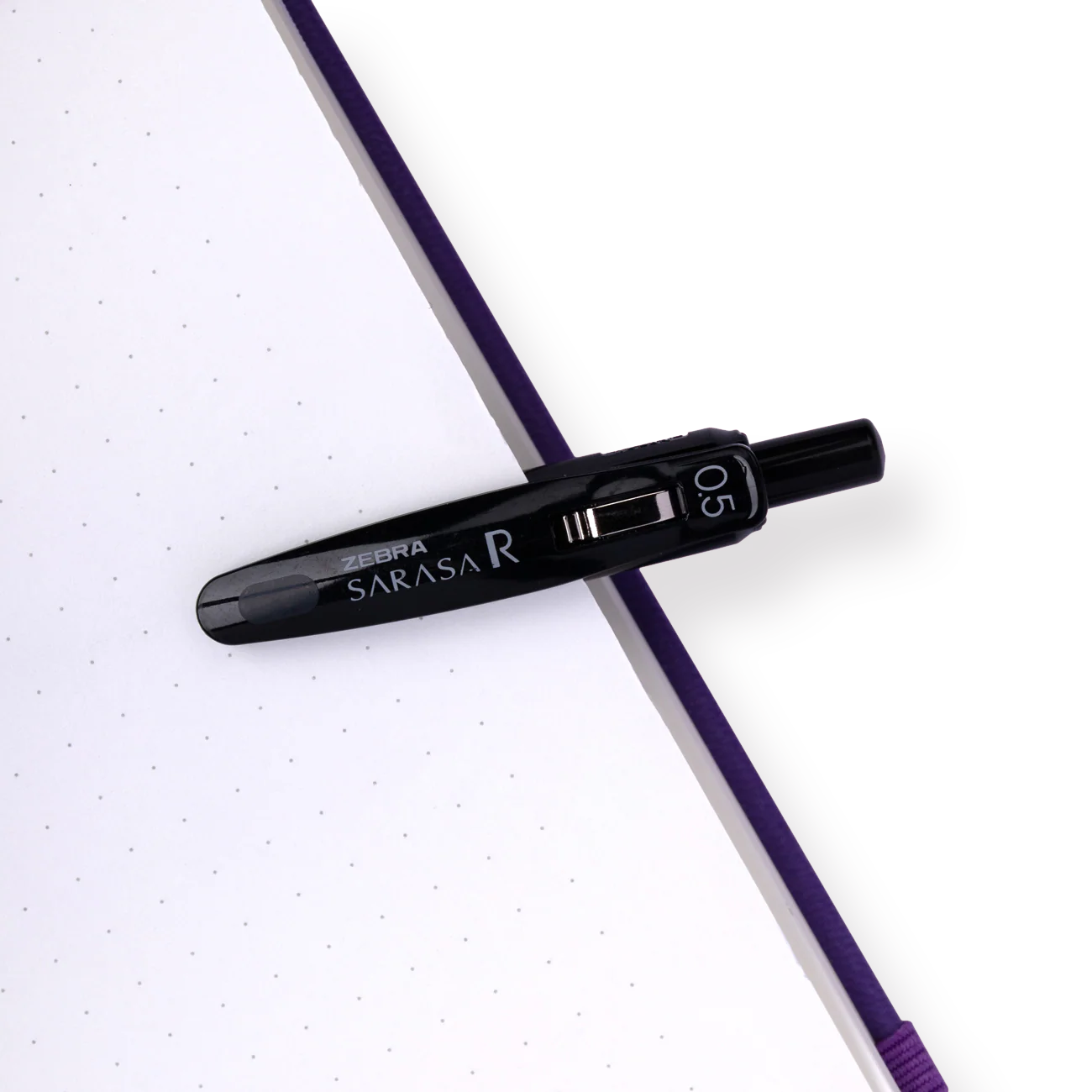 Zebra Sarasa R Limited Edition Gel Ink Pen - 0.5 mm - Black - Black Body - Image 3