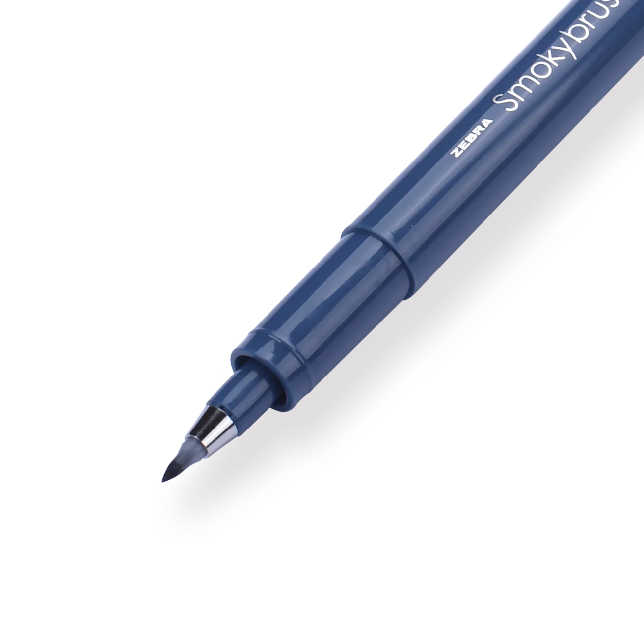 Zebra Smoky Brush Pen - Midnight Blue - Image 2